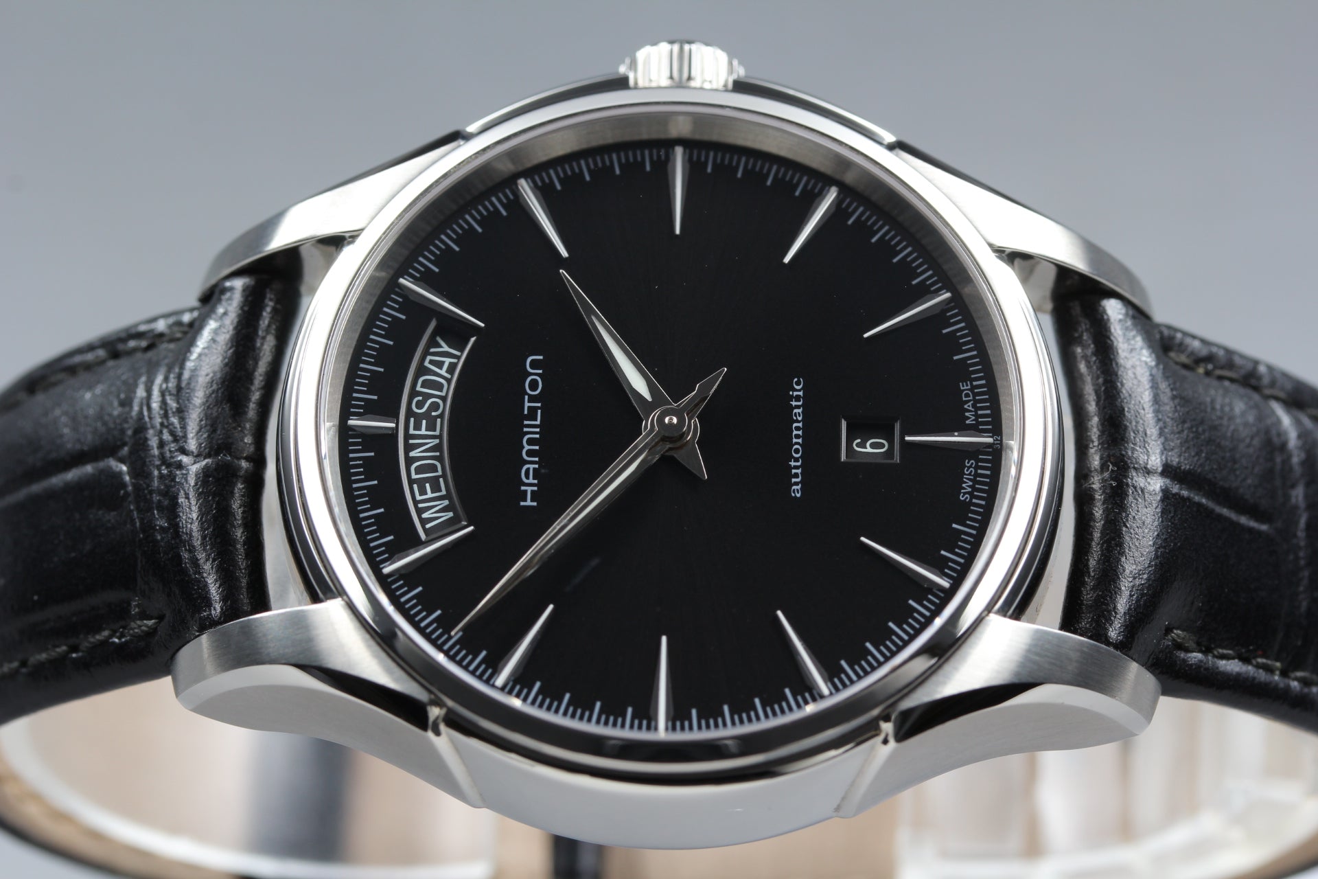 HAMILTON Jazzmaster H325051 Black 40mm Day/Date Automatic Men's Watch