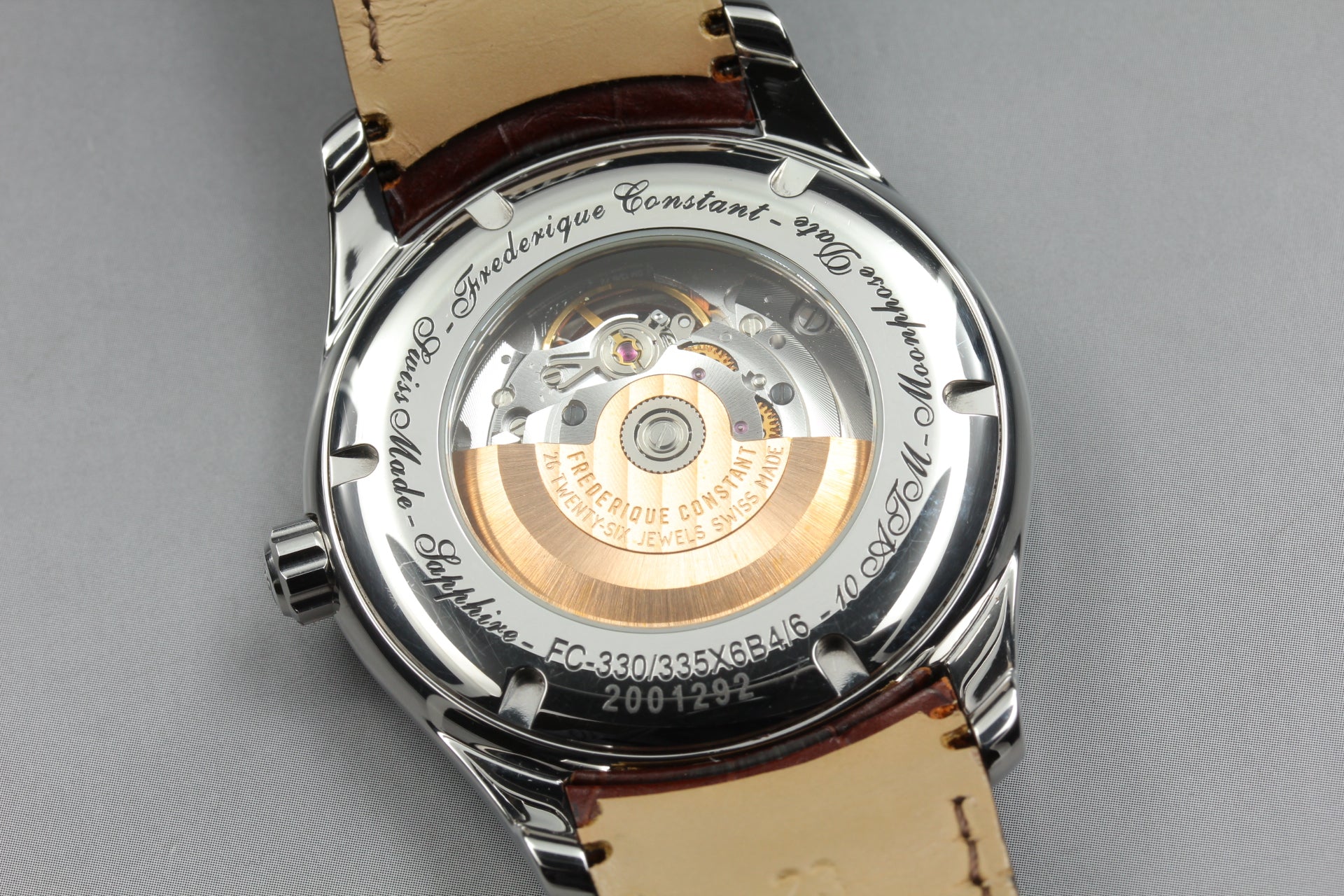FREDERIQUE CONSTANT Classic Heartbeat FC-330/335X6B4/6 Automatic Mens 42mm Watch