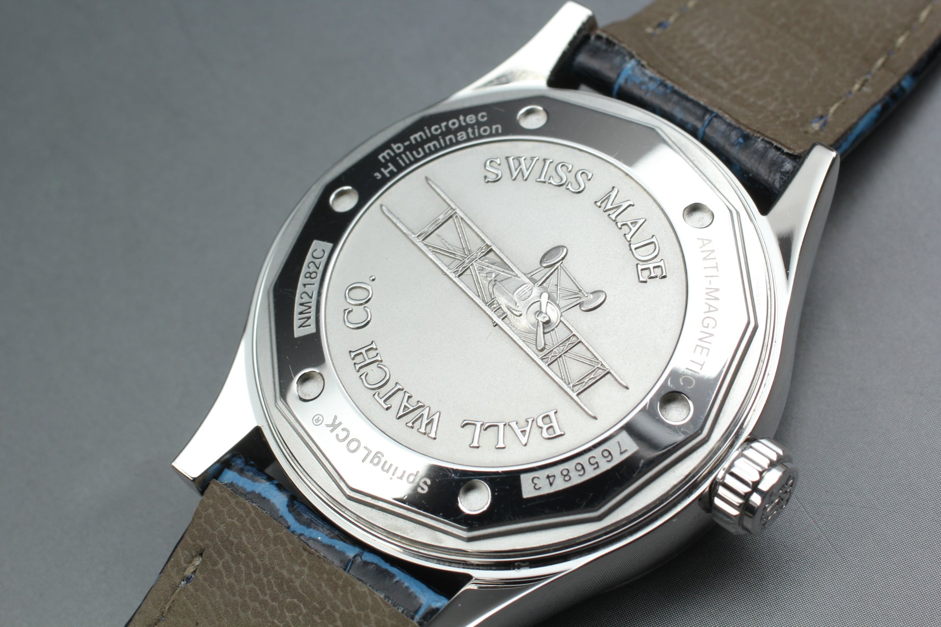 Ball Engineer NM2182C Automat Black Day/Date Men's Watch 39mm JAPAN