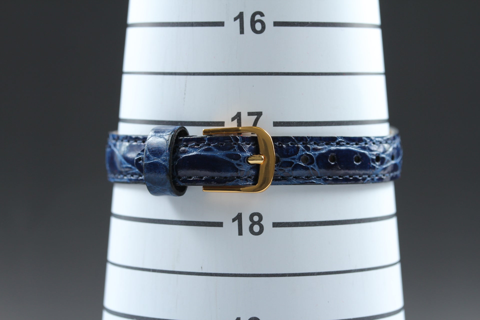 Vintage Cartier Must Colisee Vermeil 590002 Blue Gold Women's Quartz Watch