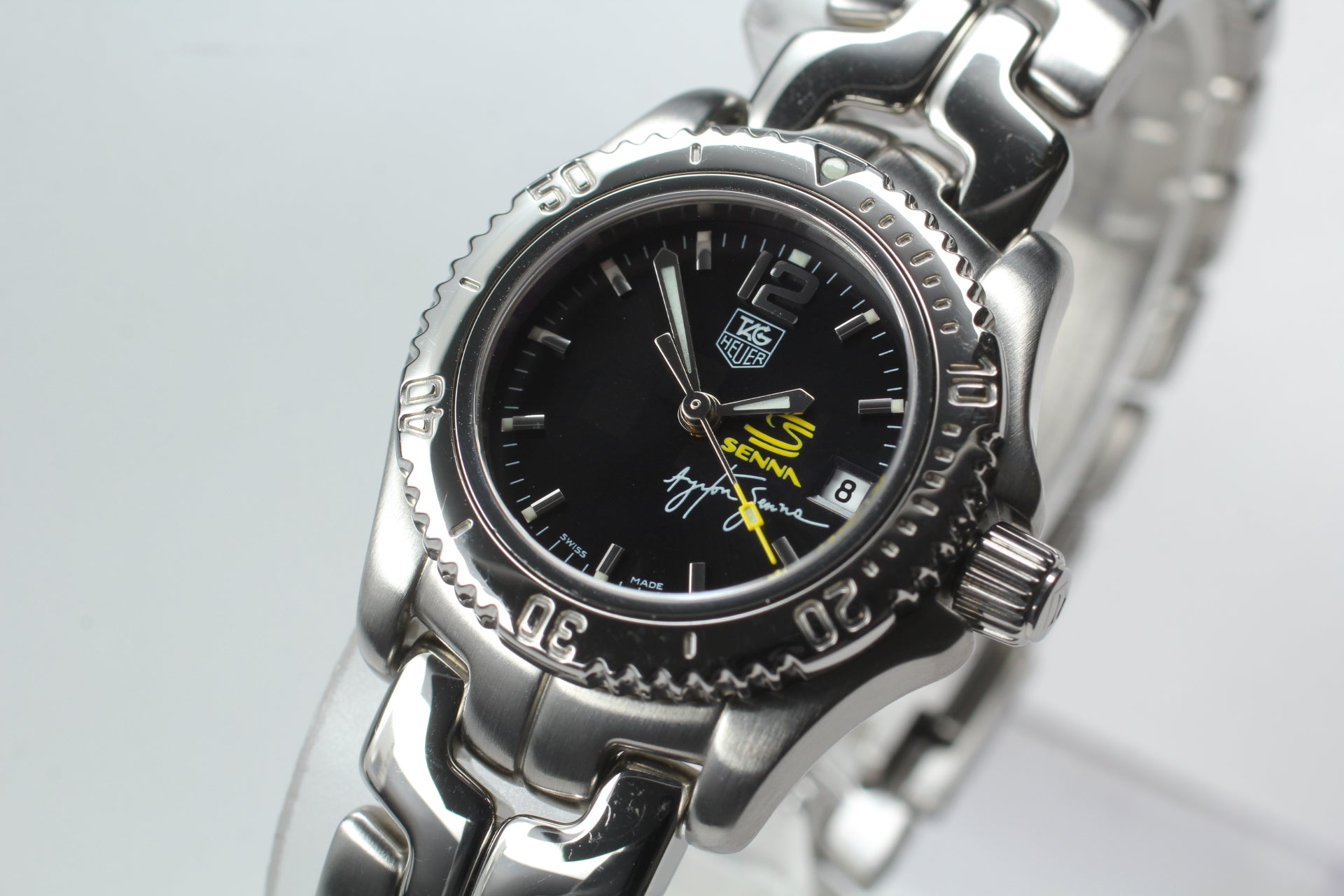 TAG HEUER Link WT141N Ayrton Senna Limited Edition Quartz Women's Watch 26mm JP