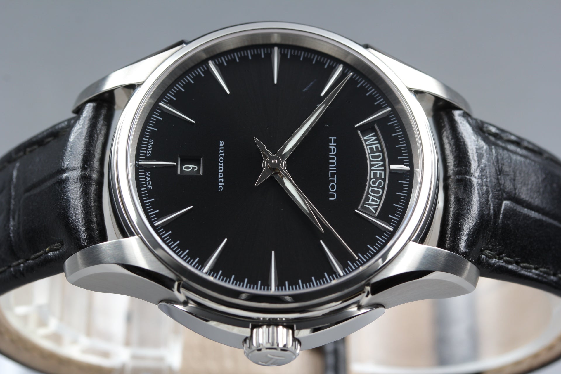 HAMILTON Jazzmaster H325051 Black 40mm Day/Date Automatic Men's Watch