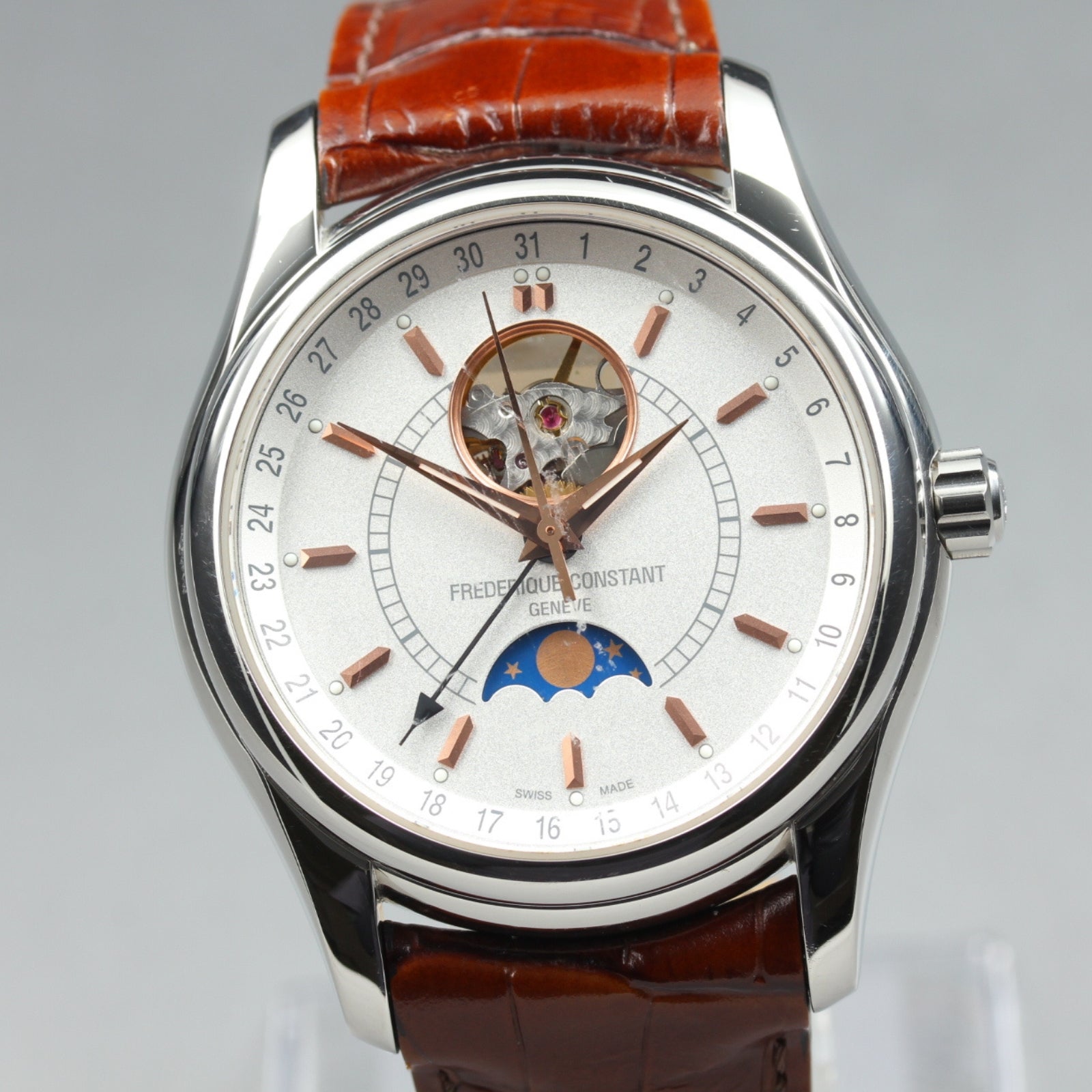 FREDERIQUE CONSTANT Classic Heartbeat FC-330/335X6B4/6 Automatic Mens 42mm Watch