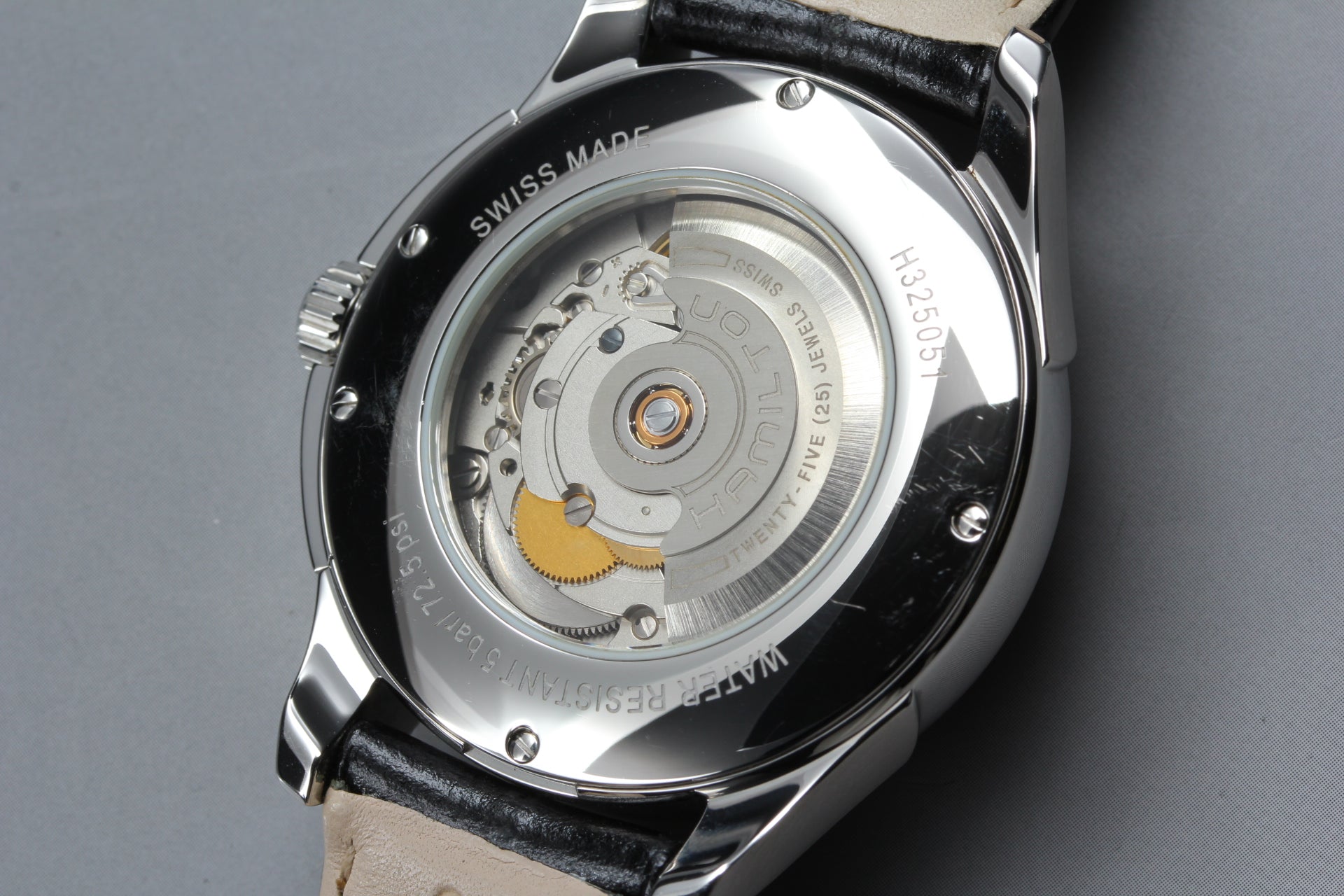 HAMILTON Jazzmaster H325051 Black 40mm Day/Date Automatic Men's Watch