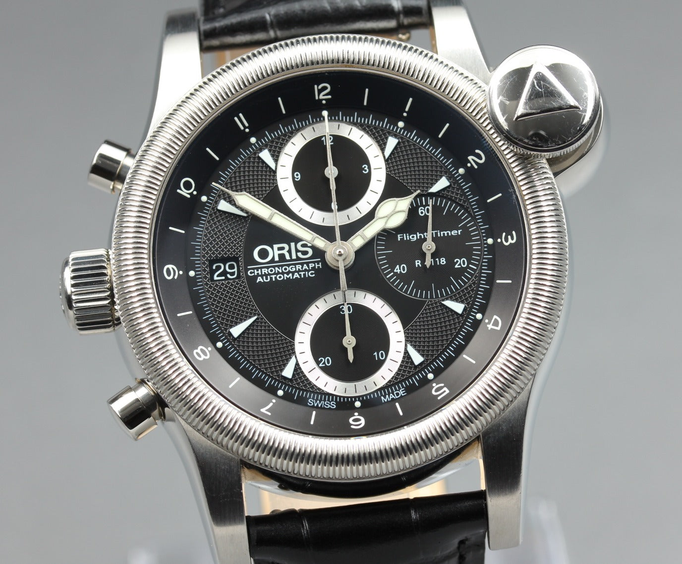 [Limited] ORIS Flight Timer R4118 Limited Edition AT Chronograph Men's Watch