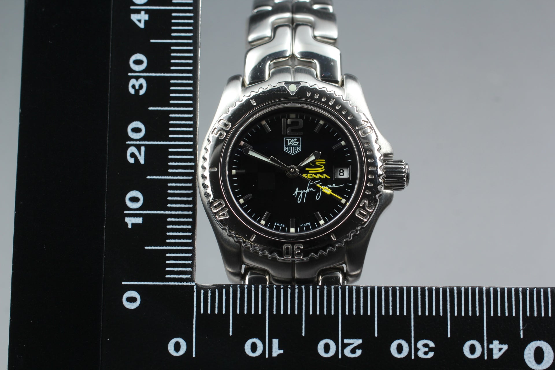 TAG HEUER Link WT141N Ayrton Senna Limited Edition Quartz Women's Watch 26mm JP