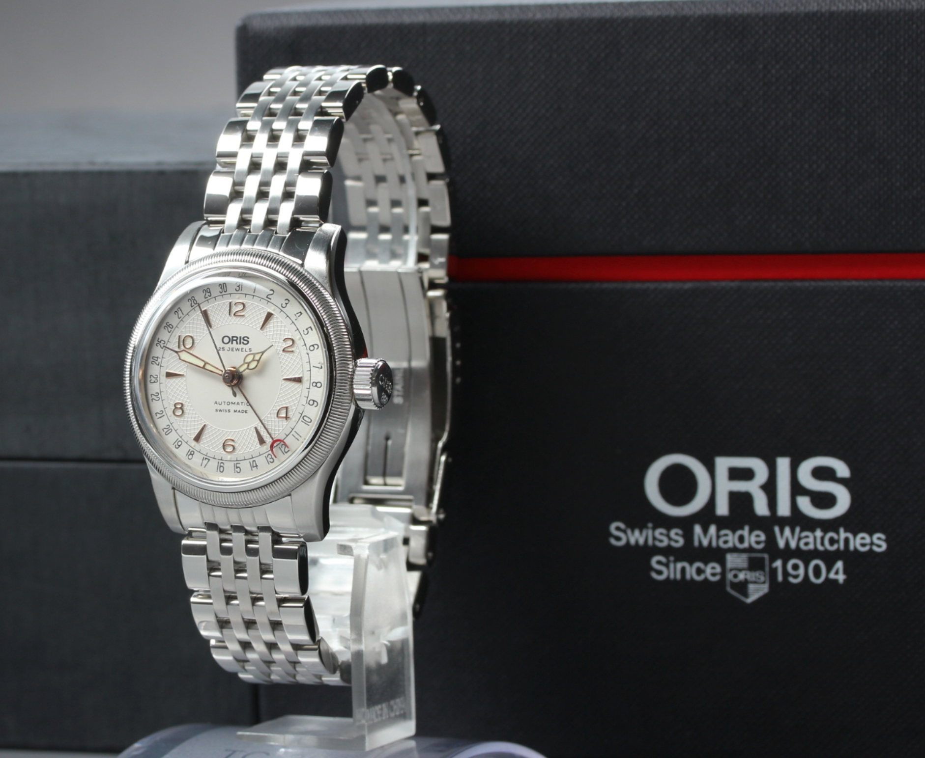ORIS Big Crown Pointer Date 01 754 7551 4061 Silver 35mm AT Men’s Watch [Box]