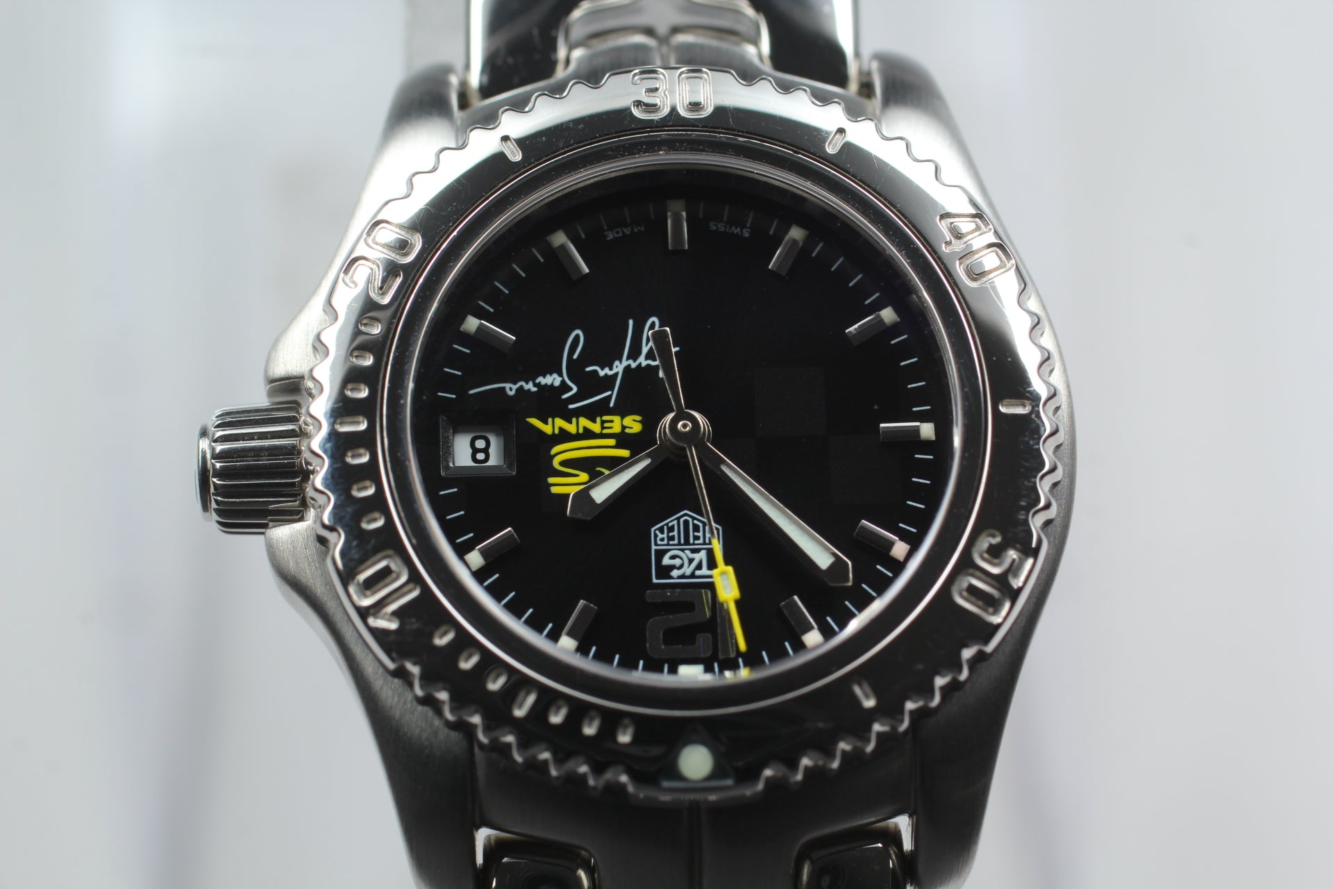 TAG HEUER Link WT141N Ayrton Senna Limited Edition Quartz Women's Watch 26mm JP