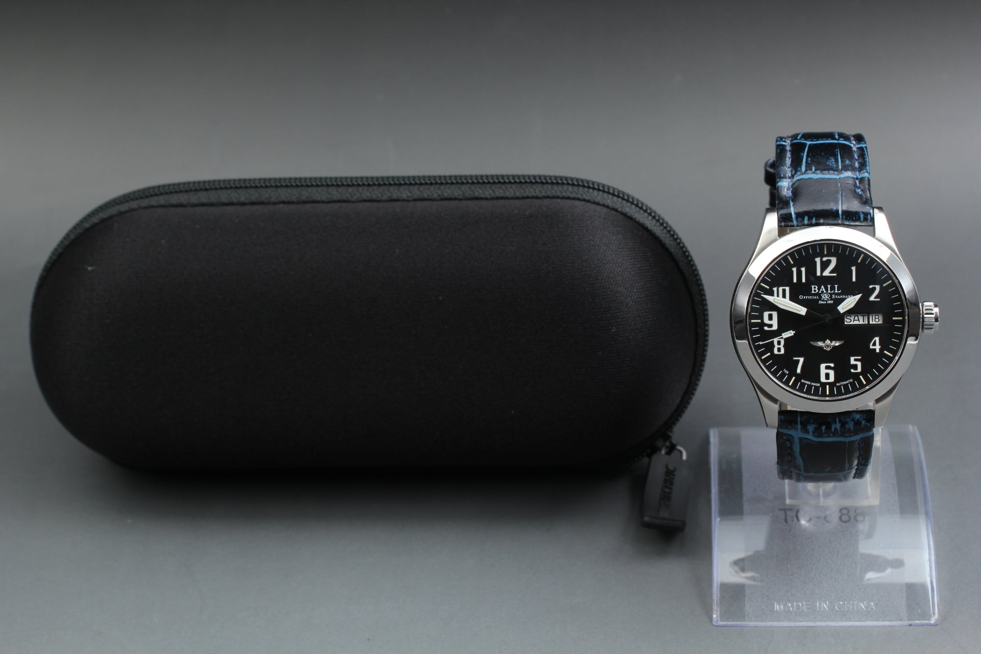 Ball Engineer NM2182C Automat Black Day/Date Men's Watch 39mm JAPAN