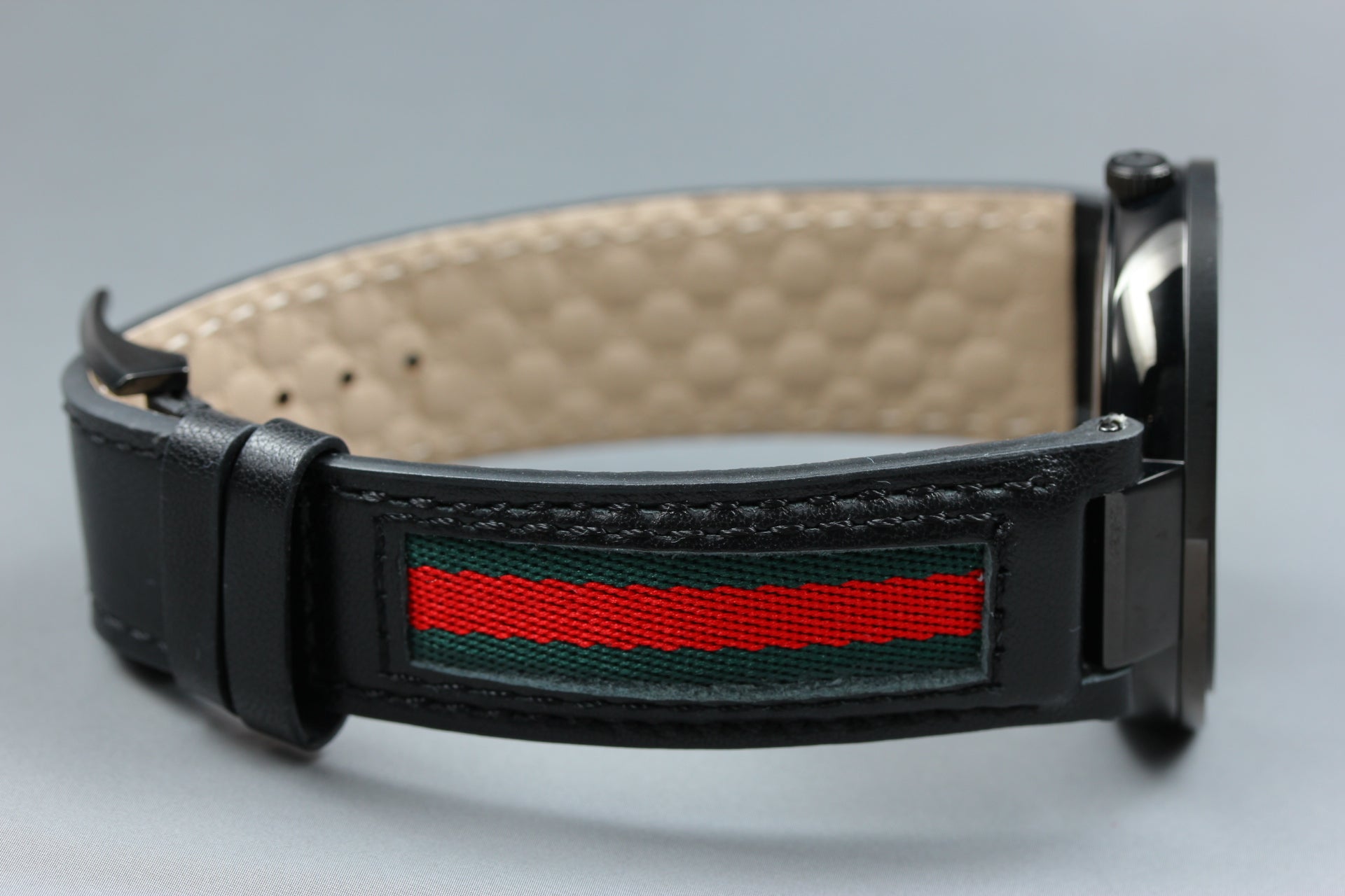 GUCCI Interlocking 133.2 Black Gucci Sherry Line 41mm Men's Quartz Watch [Box]