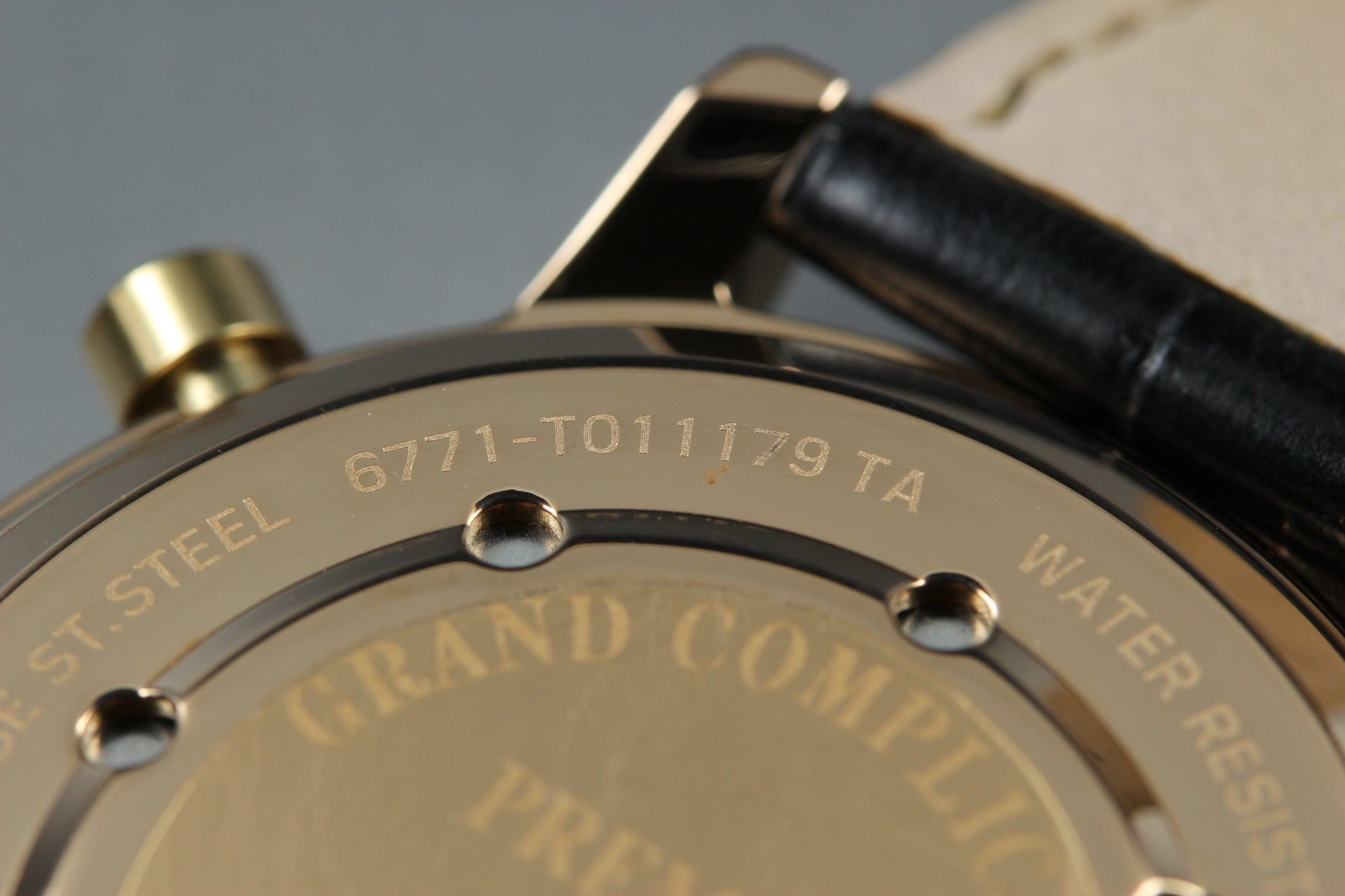 SHELLMAN Grand Complication Premium 6771-T011179TA Men's Qz Watch JAPAN [Box]