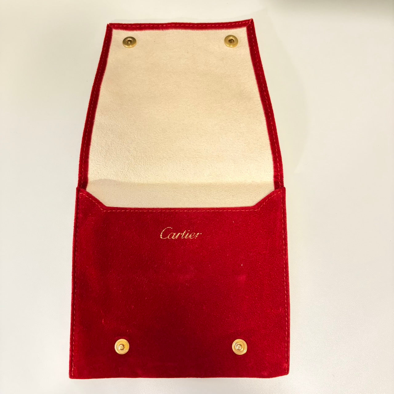 Vintage Cartier Must Colisee Vermeil 590002 Blue Gold Women's Quartz Watch