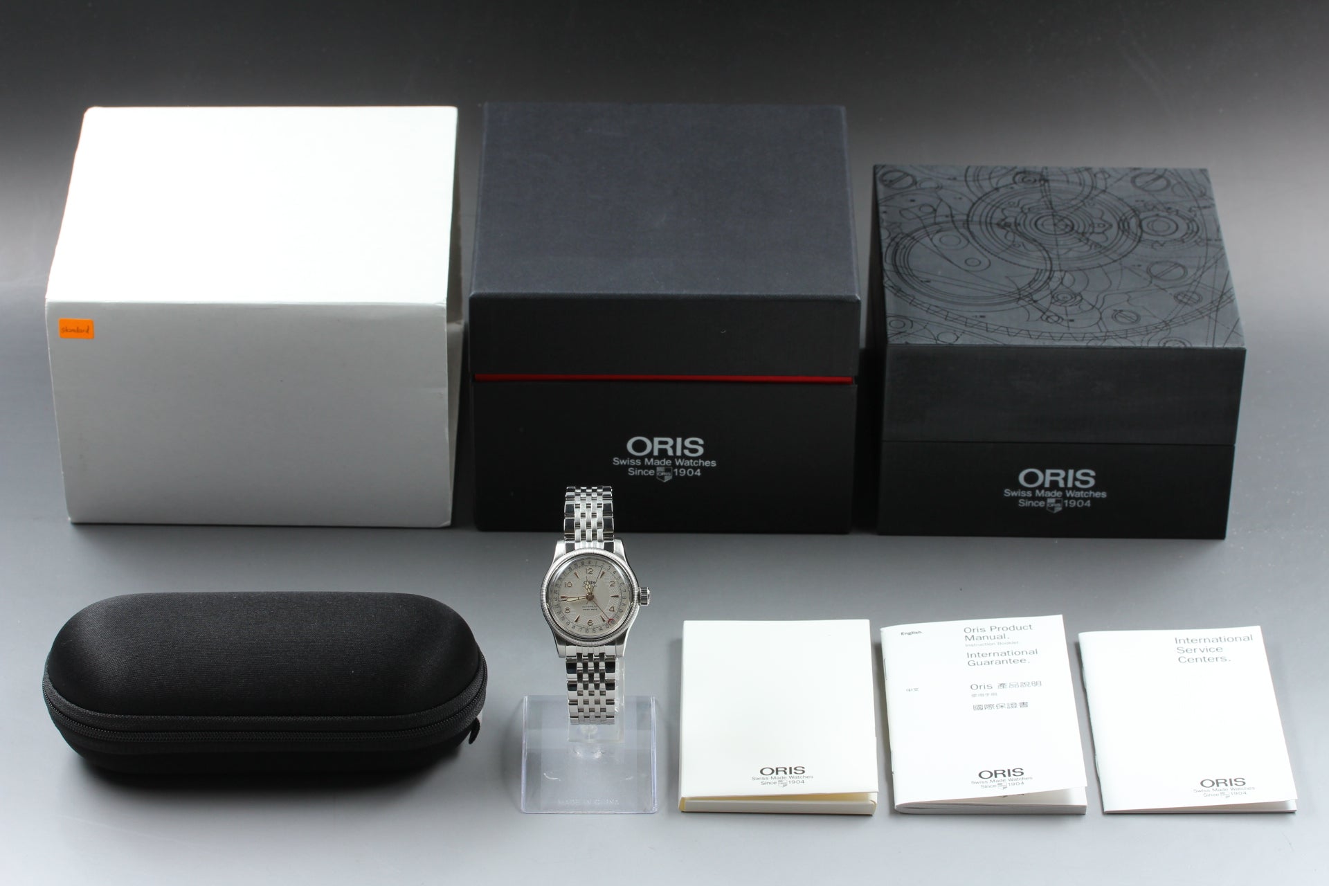 ORIS Big Crown Pointer Date 01 754 7551 4061 Silver 35mm AT Men’s Watch [Box]