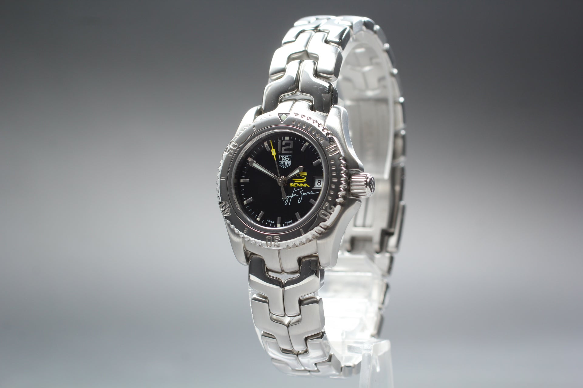 TAG HEUER Link WT141N Ayrton Senna Limited Edition Quartz Women's Watch 26mm JP