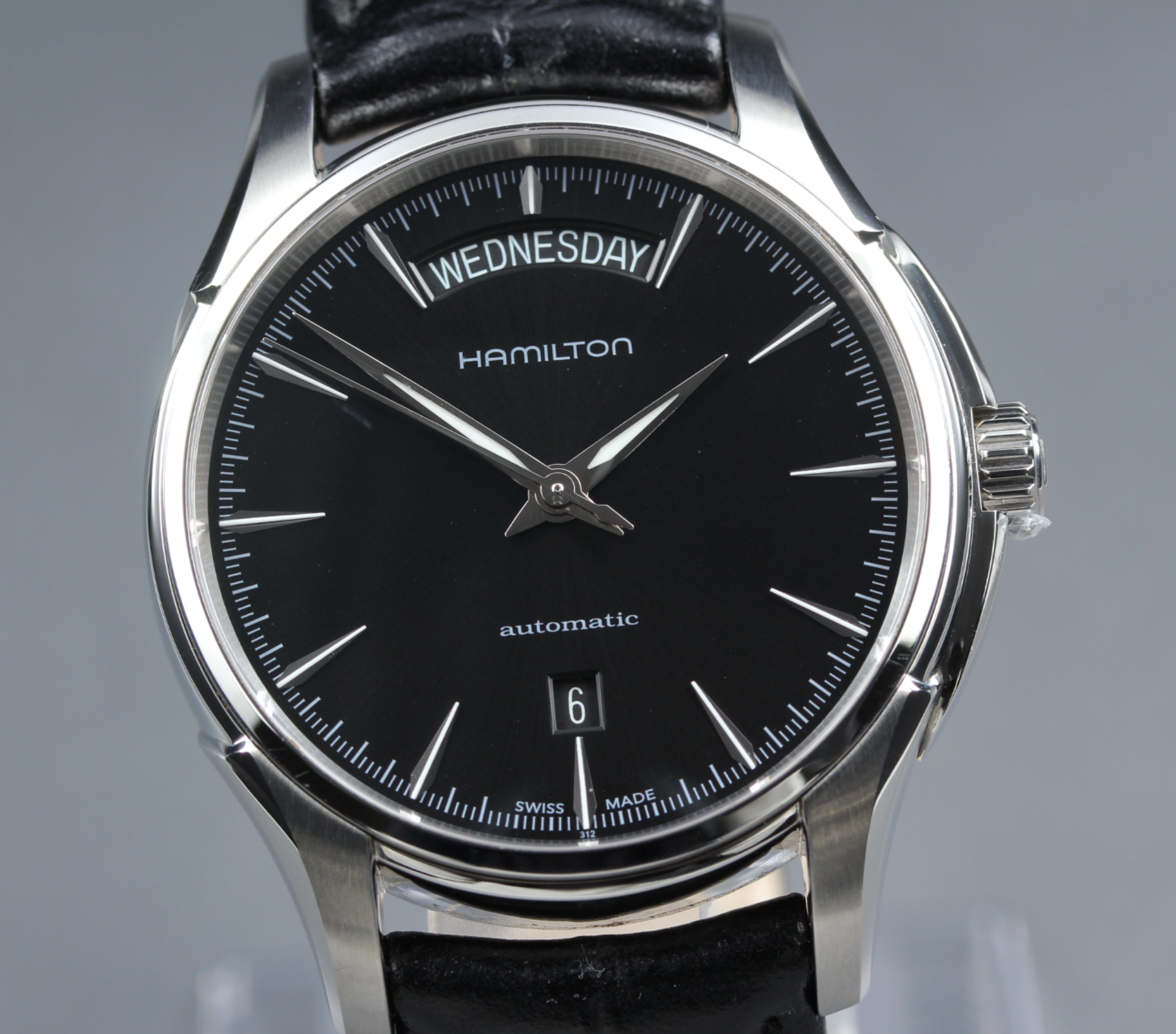 HAMILTON Jazzmaster H325051 Black 40mm Day/Date Automatic Men's Watch