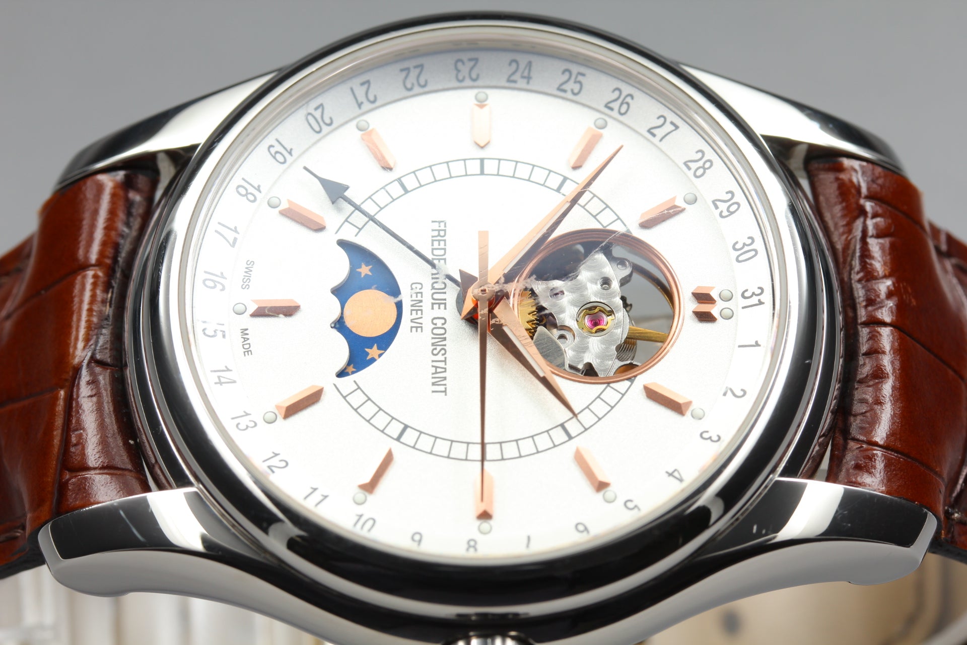 FREDERIQUE CONSTANT Classic Heartbeat FC-330/335X6B4/6 Automatic Mens 42mm Watch