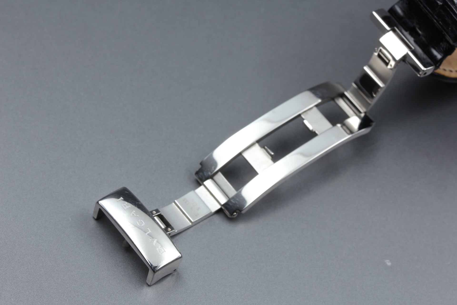 BVLGARI Assioma AA48SCH Chronograph Black 38mm Automatic Men's Watch