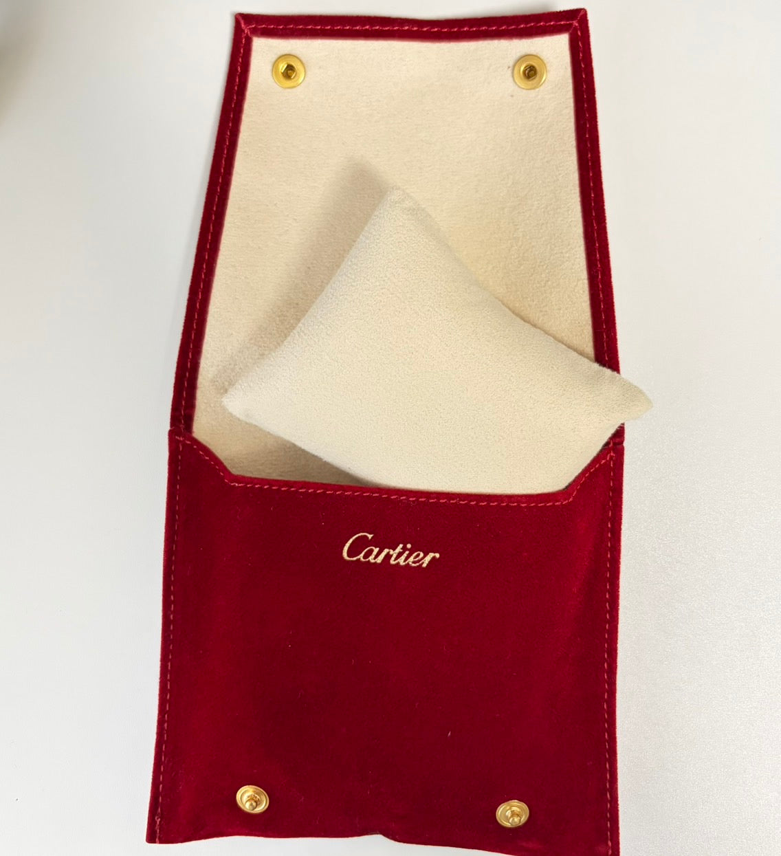 Vintage Cartier Must Colisee Vermeil 590002 Blue Women's Quartz Watch [Pouch]
